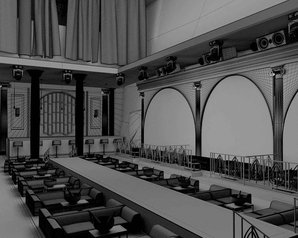 Wireframe design for a project